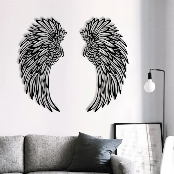 🎁Angel Wings LED Light Wall Art