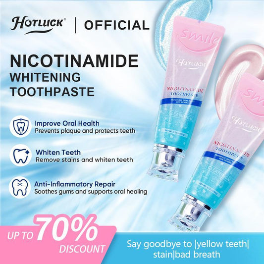 Hotluck Niacinamide Dual Tone Toothpaste Oral