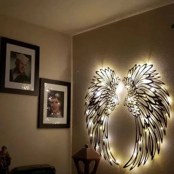 🎁Angel Wings LED Light Wall Art