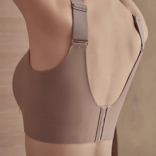 Women's Ribbed Push Up Adjustable Wireless Bra