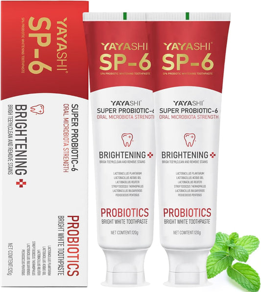 Super Probiotic-6 Toothpaste with 6 Probiotics oalance Oral microbiota strength