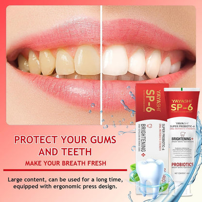 Super Probiotic-6 Toothpaste with 6 Probiotics oalance Oral microbiota strength