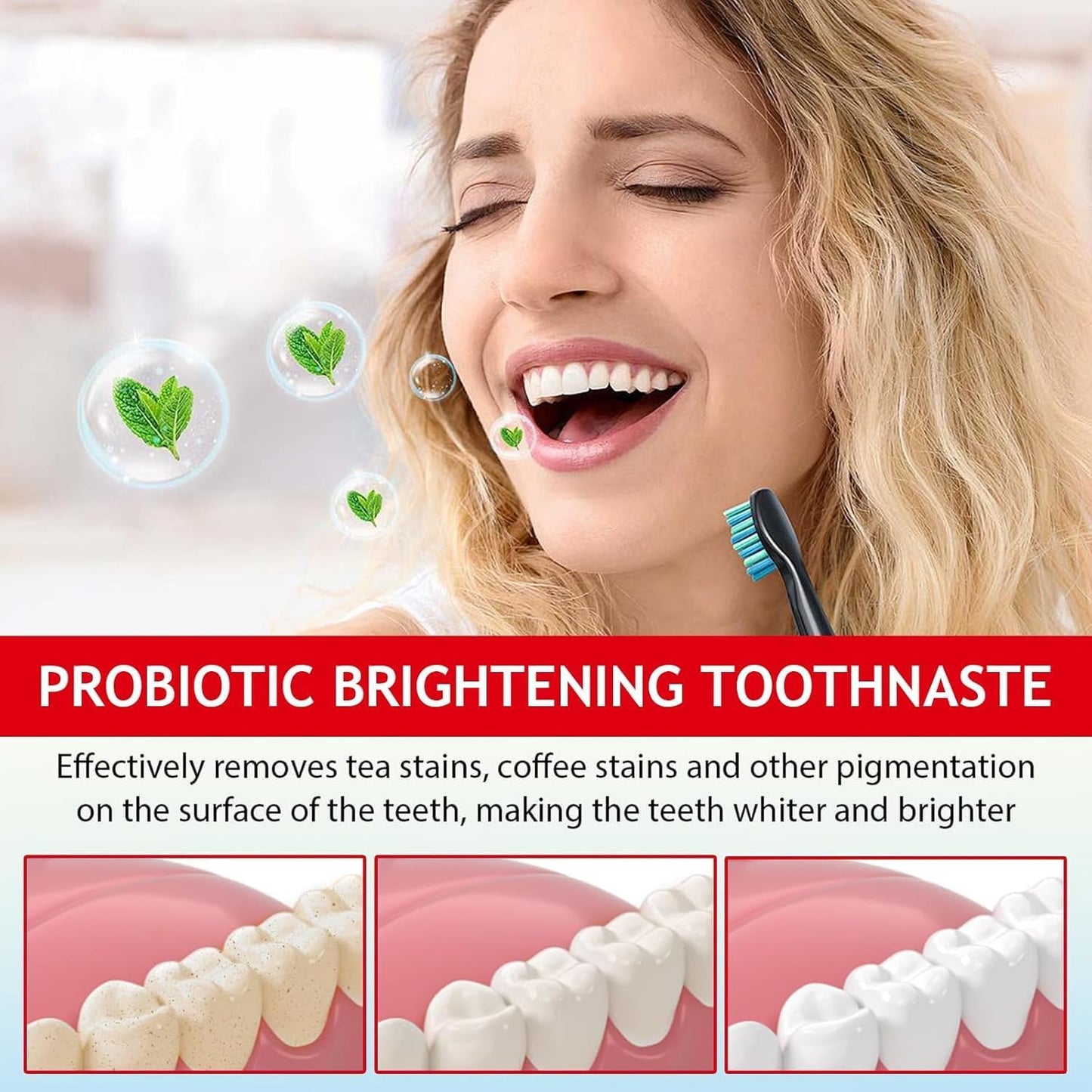 Super Probiotic-6 Toothpaste with 6 Probiotics oalance Oral microbiota strength