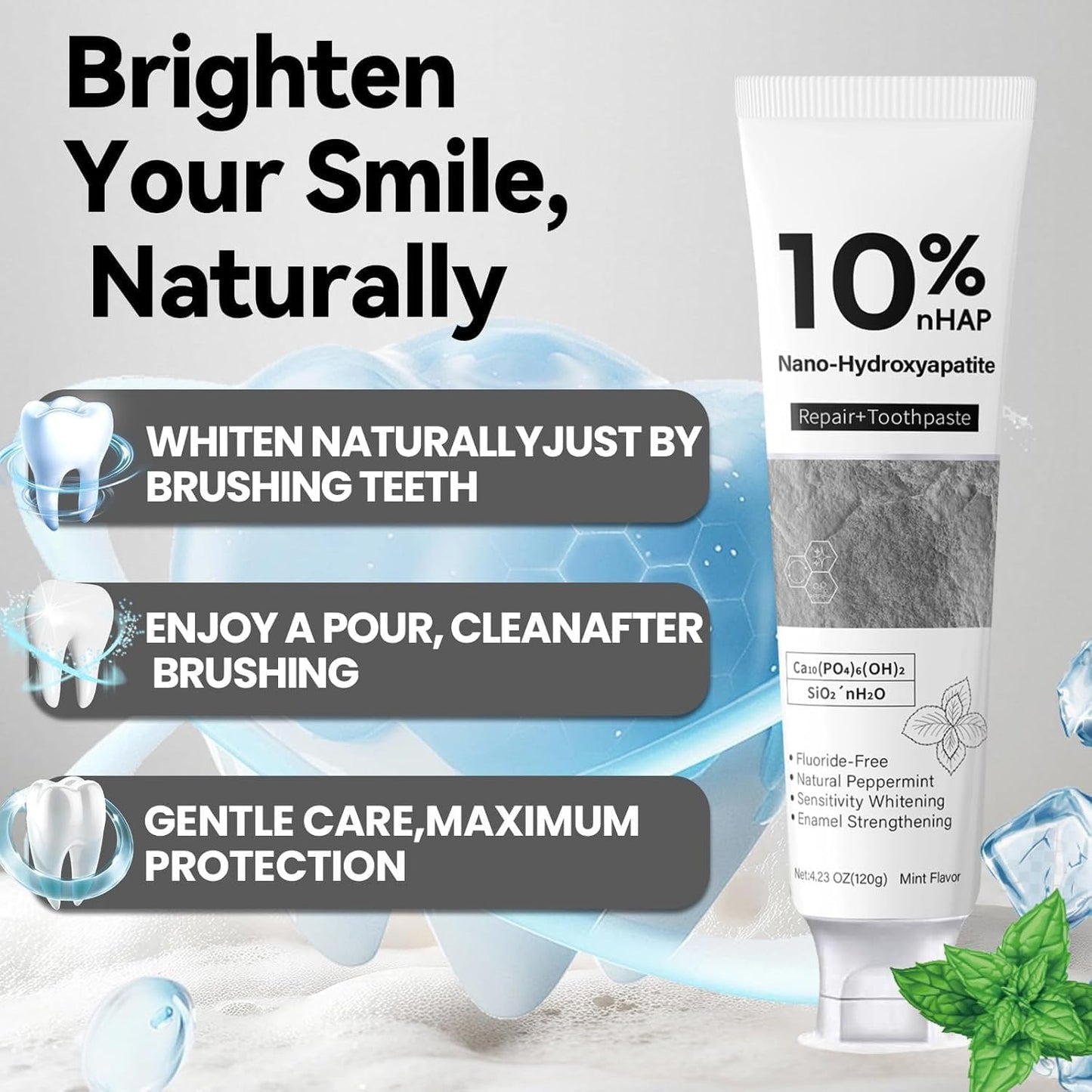 Nano-Hydroxyapatite Toothpaste