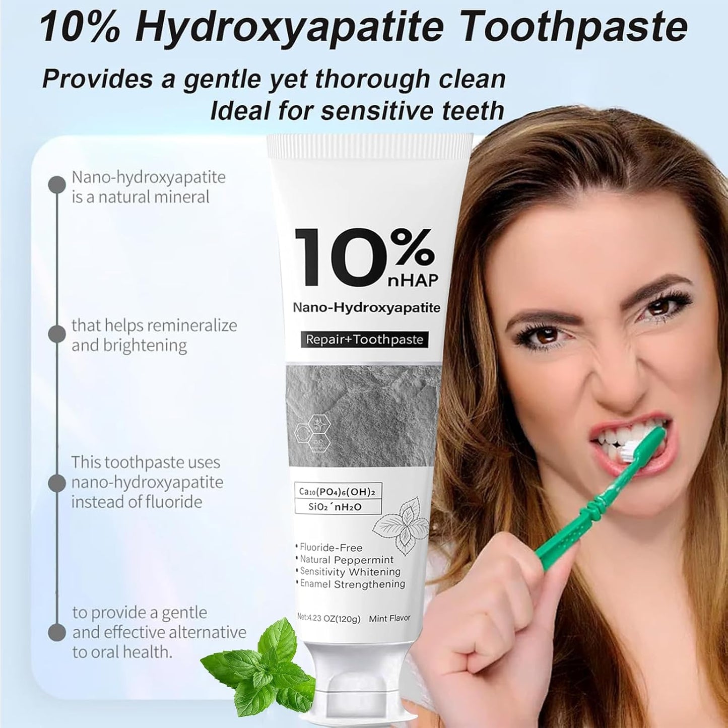 Nano-Hydroxyapatite Toothpaste