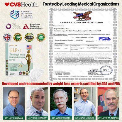 【New Product Last Minute! 80% OFF】LOVILDS® NIDDK-Tirzepatide Nano Patch 🇺🇸⚕️ (Painless 24/7 Fat Burning | Lose 20 Pounds in Weeks | Crush Cravings Fast!