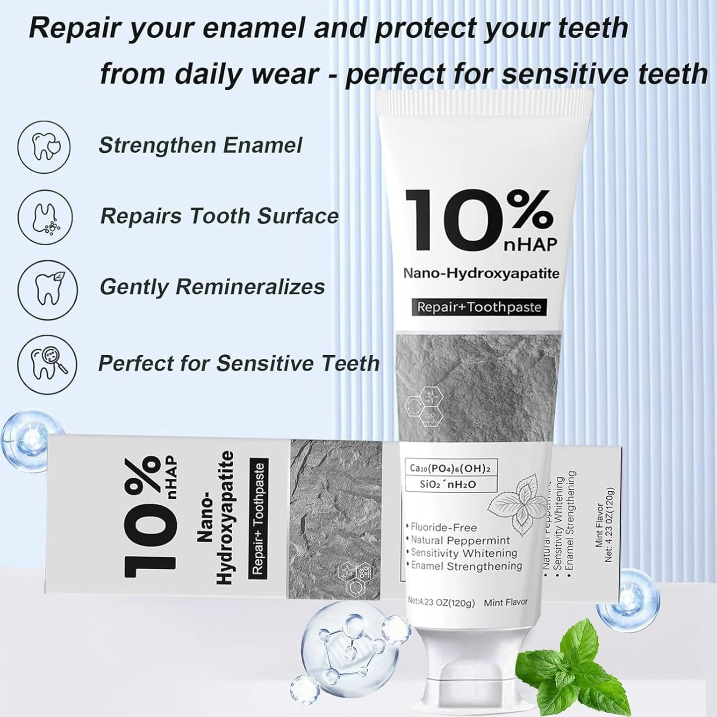 Nano-Hydroxyapatite Toothpaste