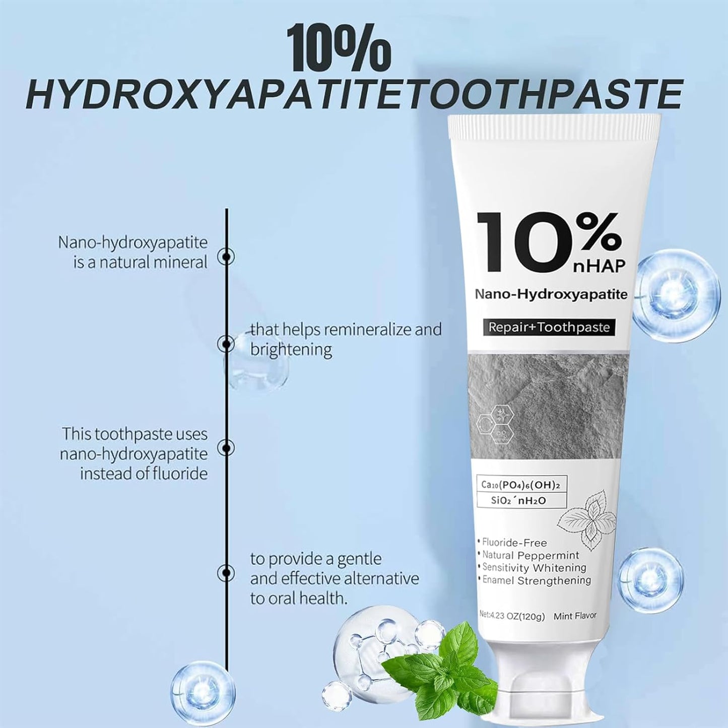 Nano-Hydroxyapatite Toothpaste