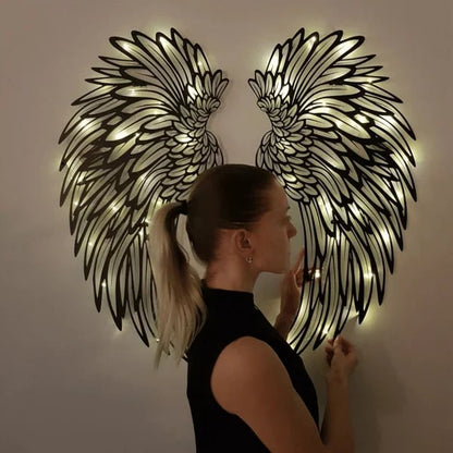 🎁Angel Wings LED Light Wall Art