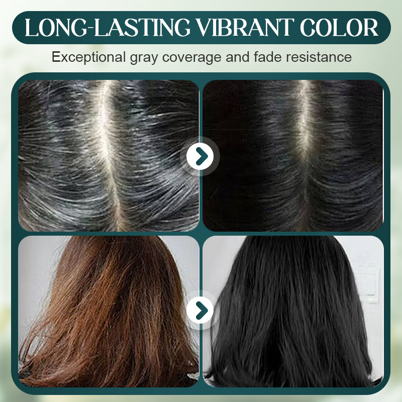 Mild Formula Long Lasting Hair Dye Set