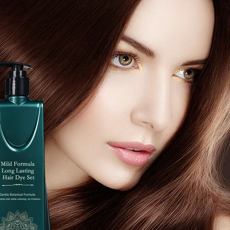 Mild Formula Long Lasting Hair Dye Set